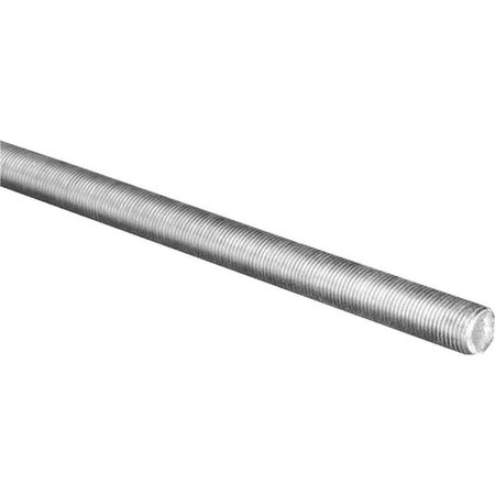 HOMECARE PRODUCTS 0.75 in. Dia. x 36 in. Galvanized Steel Threaded Rod HO2514493